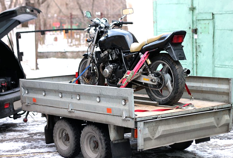 Мотоцикл из Украина, Красноармейск в Россия, Владимир