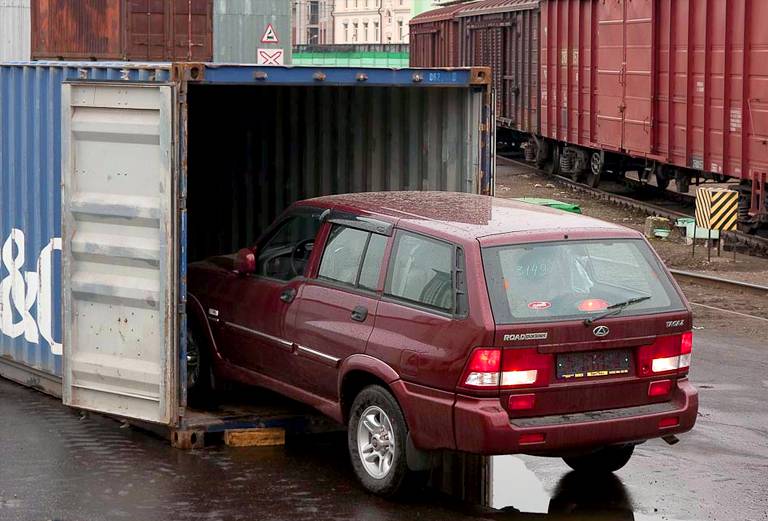 Стоимость доставки жд контейнером легковой машины из Благовещенска в Волгоград